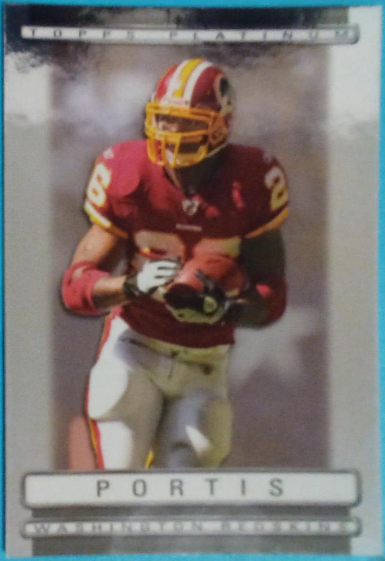 Clinton Portis #22 Football Cards 2009 Topps Platinum
