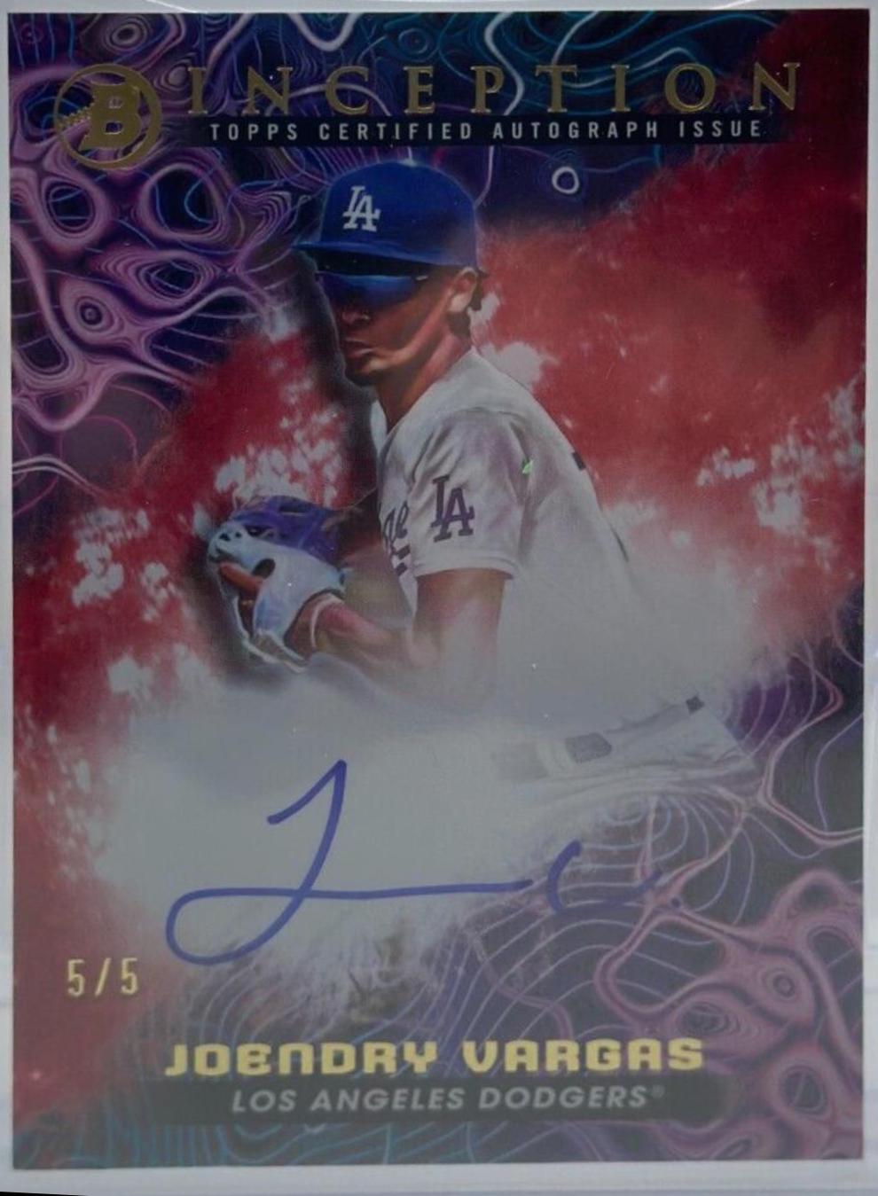 Joendry Vargas [Red Shimmer Foil] #BPA-JV