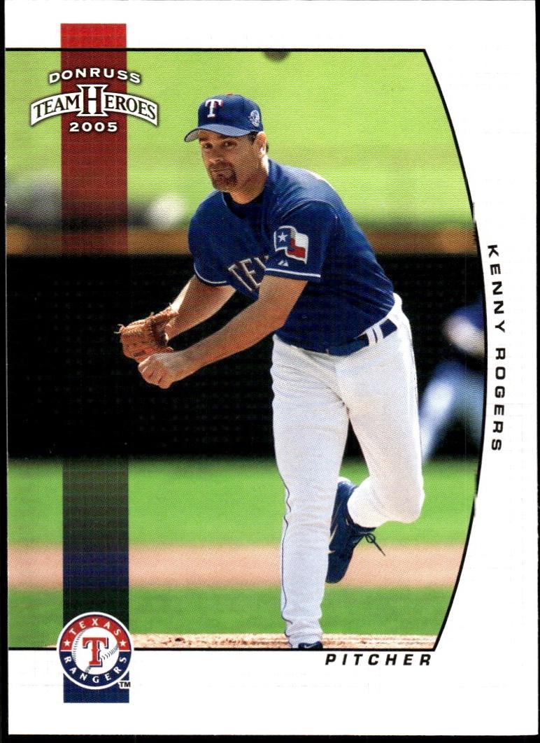 Kenny Rogers #316 2005 Donruss Team Heroes Baseball