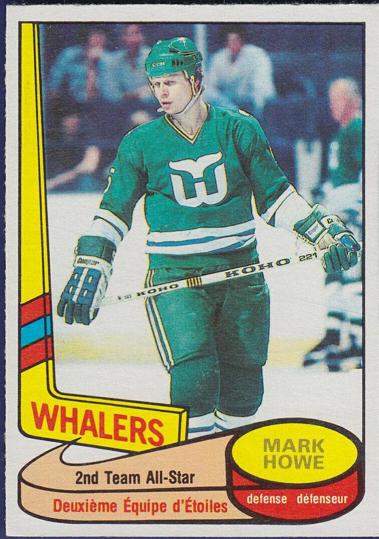 Mark Howe #91 1980-81 O-Pee-Chee Hockey