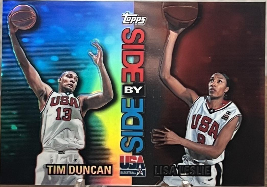 Lisa Leslie, Tim Duncan [Refractor] #SS1 #SS1