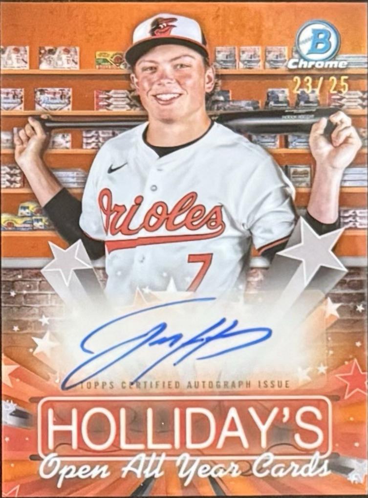 Jackson Holliday [Orange] #HSA-JH