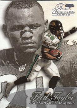 Fred Taylor #31 Football Cards 1999 Flair Showcase