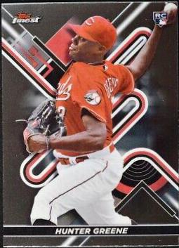 Hunter Greene #69 Baseball Cards 2022 Topps Finest