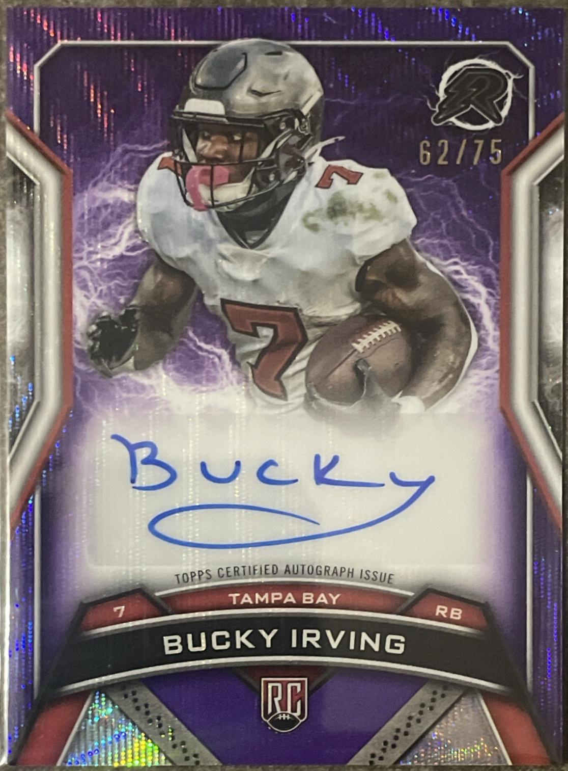 Bucky Irving [Purple Surge] #RRS-BI