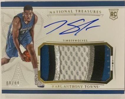 Karl-Anthony Towns [Rookie Patch Autograph] #101