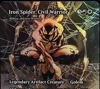Iron Spider, Civil Warrior - Alibou, Ancient Witness