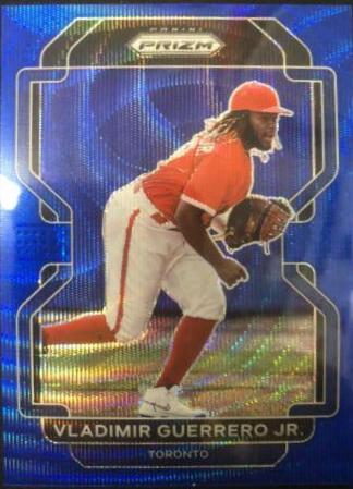 Vladimir Guerrero Jr. [Blue Wave Prizm] #76