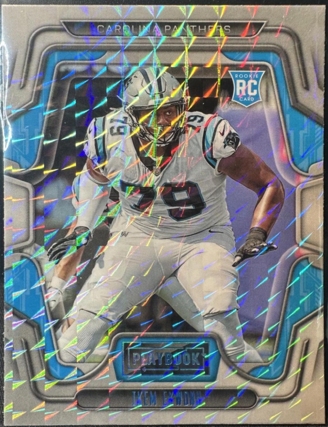 Ikem Ekwonu #166 Football Cards 2022 Panini Playbook