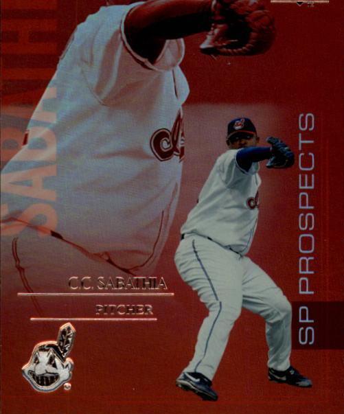 CC Sabathia #69 Baseball Cards 2004 SP Prospects