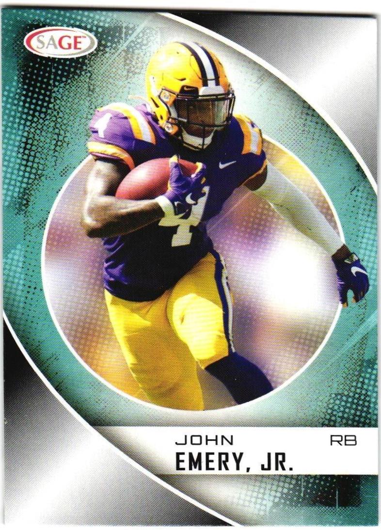 John Emery Jr. #47 2023 Sage Football