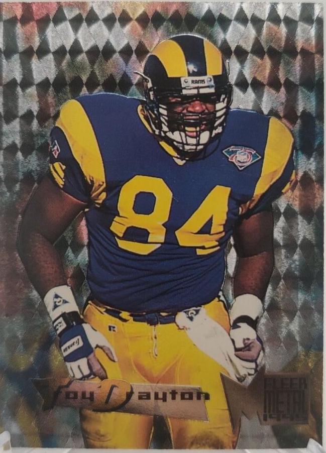 Troy Drayton #160 1995 Fleer Metal Football