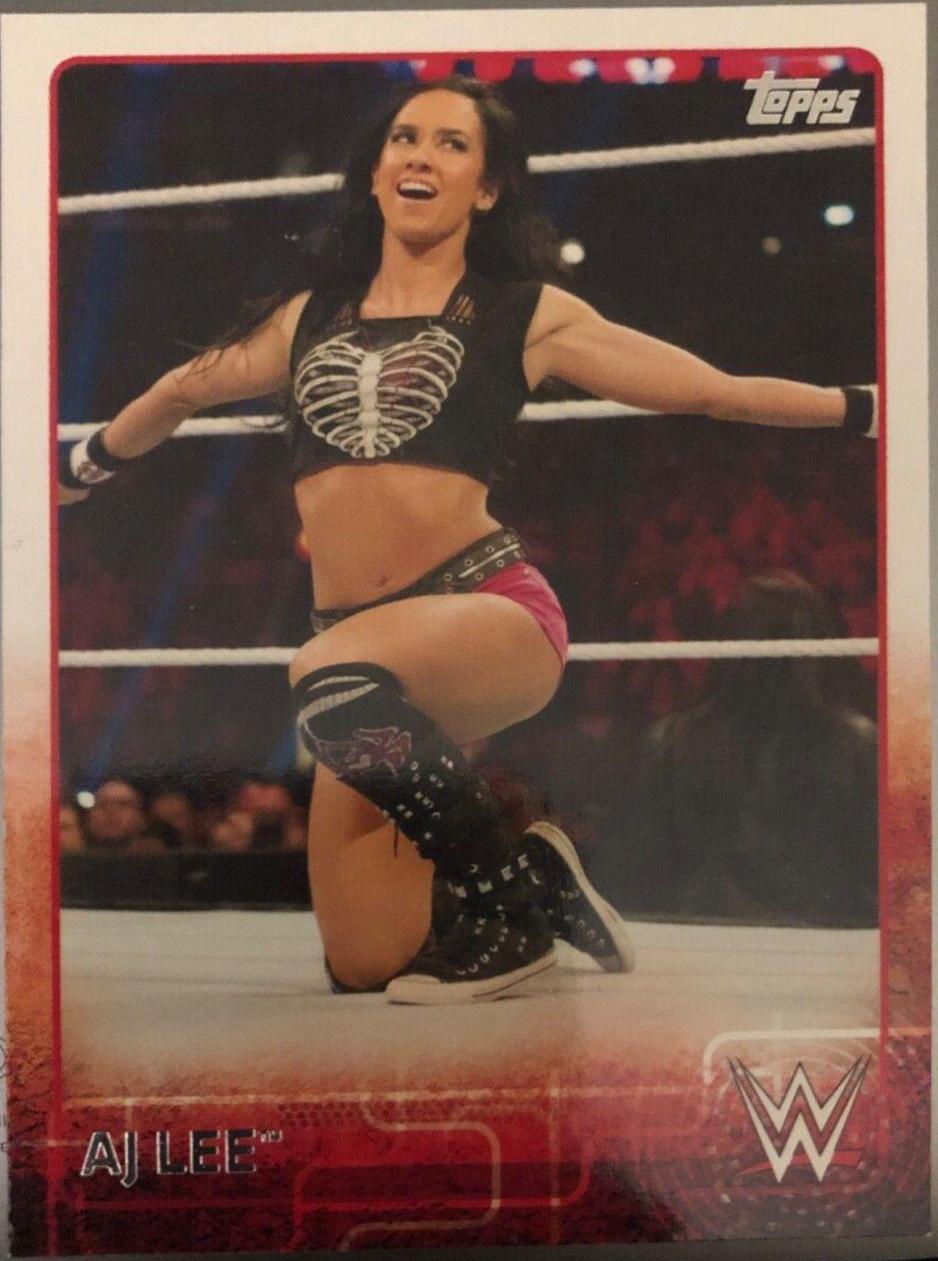 AJ Lee #1 Wrestling Cards 2013 Topps WWE