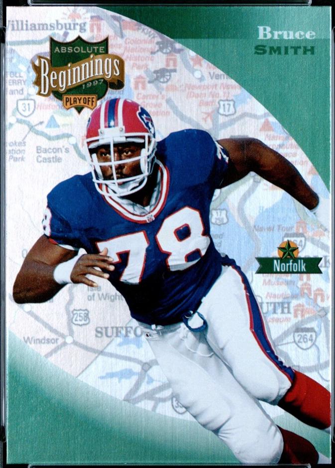 Bruce Smith #78 1997 Playoff Absolute Football