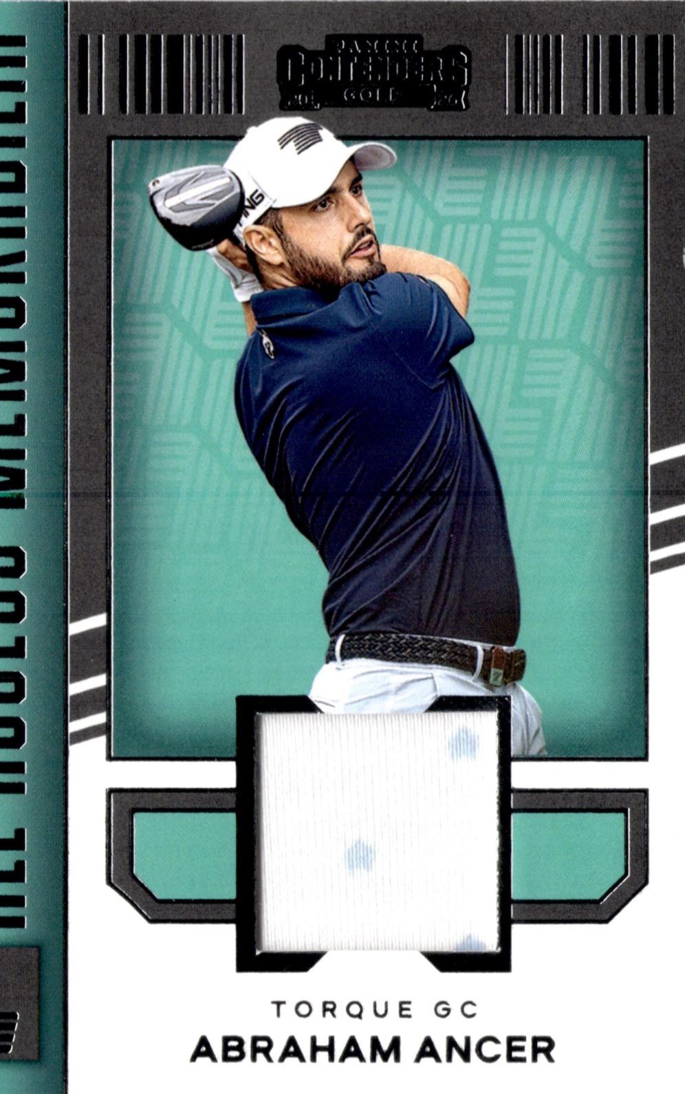 Abraham Ancer #26 2026 Panini Contenders LIV All Access Memorabilia Golf