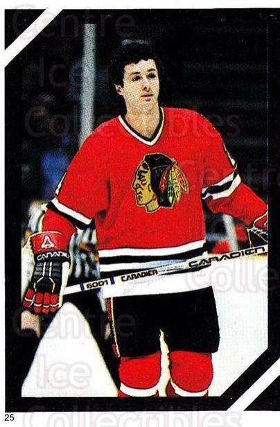Doug Wilson #25 Hockey Cards 1985 O-Pee-Chee Sticker