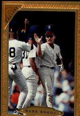 Wade Boggs #20 Baseball Cards 1997 Topps Gallery