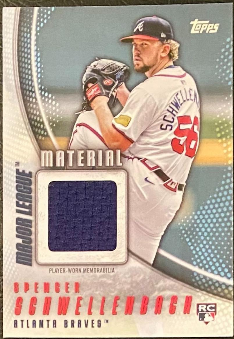 Spencer Schwellenbach #MLM2-SSC 2025 Topps Major League Material Baseball