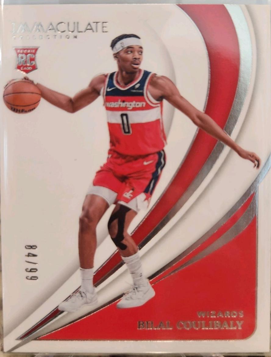 Bilal Coulibaly #32 Basketball Cards 2023 Panini Immaculate