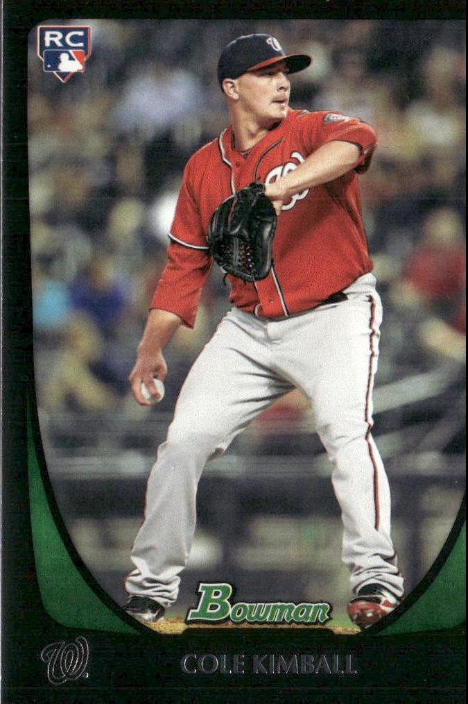 Cole Kimball #52 2011 Bowman Draft Picks & Prospects Baseball