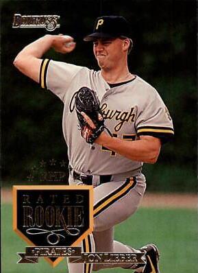 Jon Lieber #163 Baseball Cards 1995 Donruss