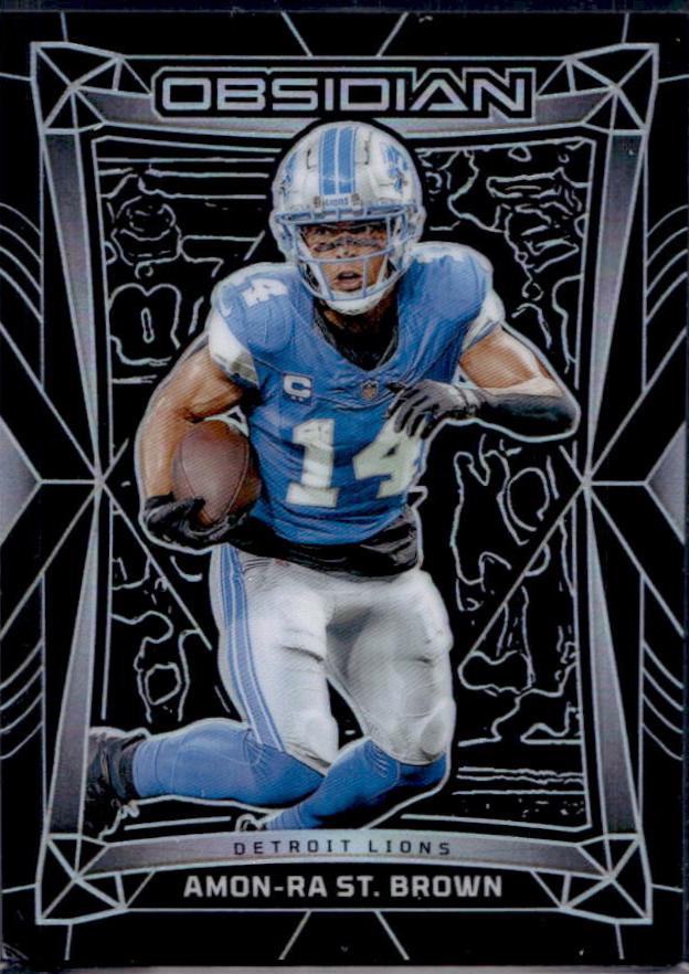 Amon-Ra St. Brown #62 2024 Panini Obsidian Football
