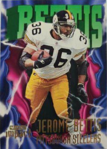 Jerome Bettis #36 1997 Skybox Impact Football