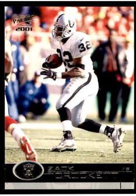 Zack Crockett #306 2001 Pacific Football