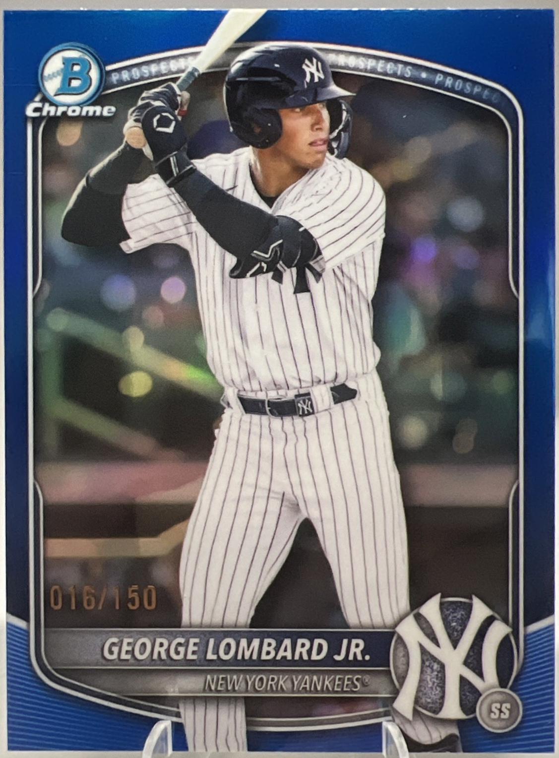 George Lombard Jr. [Blue Refractor] #BDC-43