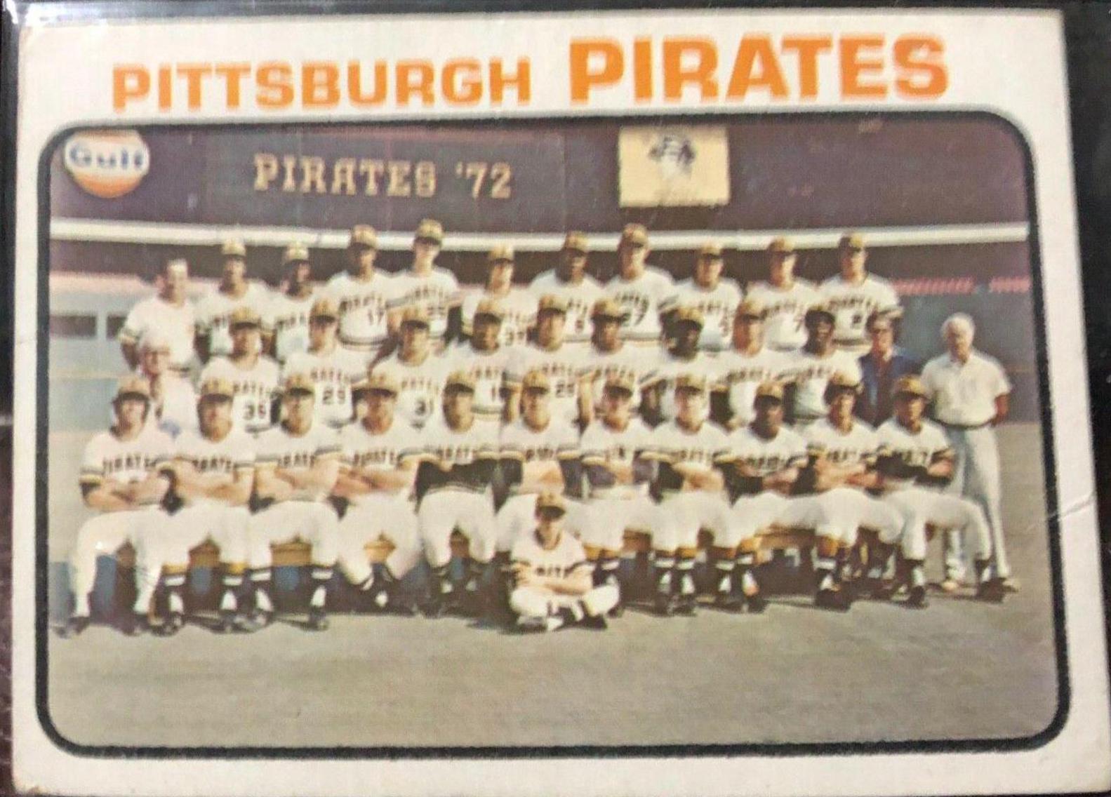 Pirates Team #26 Baseball Cards 1973 Topps