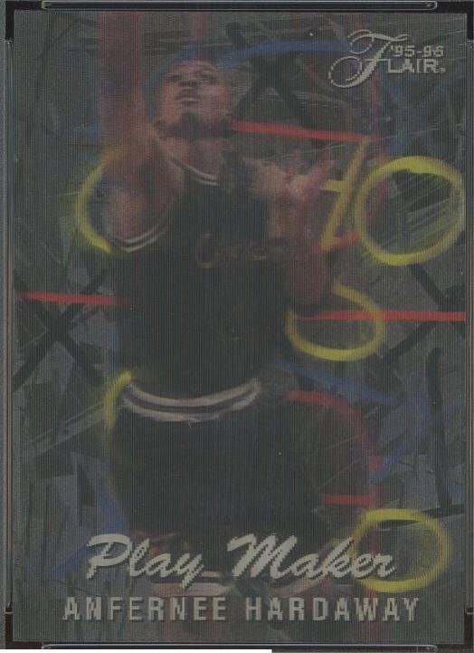 Anfernee Hardaway #2 Basketball Cards 1995 Flair Play Makers