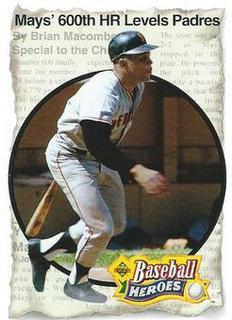 Mays' 600th HR Levels Padres