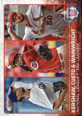 Wainwright, Kershaw, Cueto #61 Baseball Cards 2015 Topps Limited
