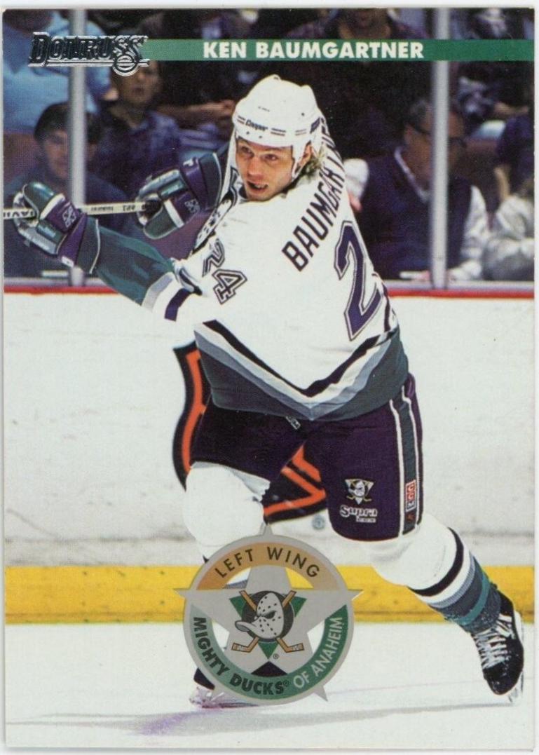 Ken Baumgartner #9 Hockey Cards 1996 Donruss