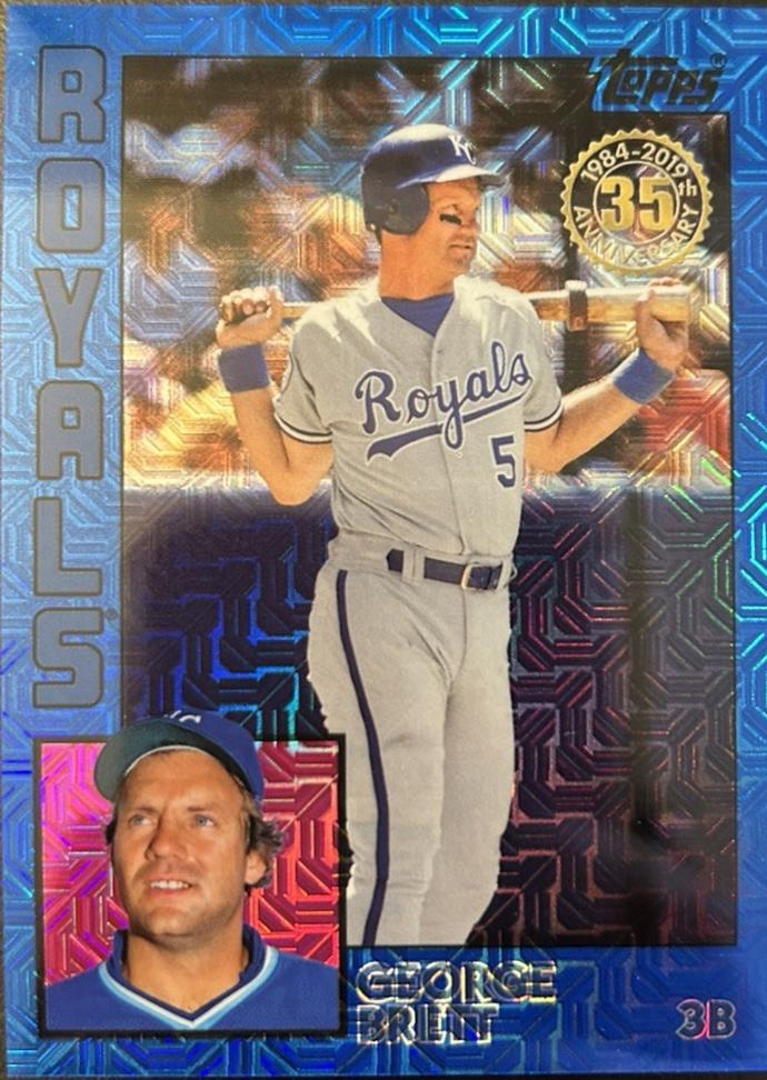 George Brett [Blue Refractor] #T84-22