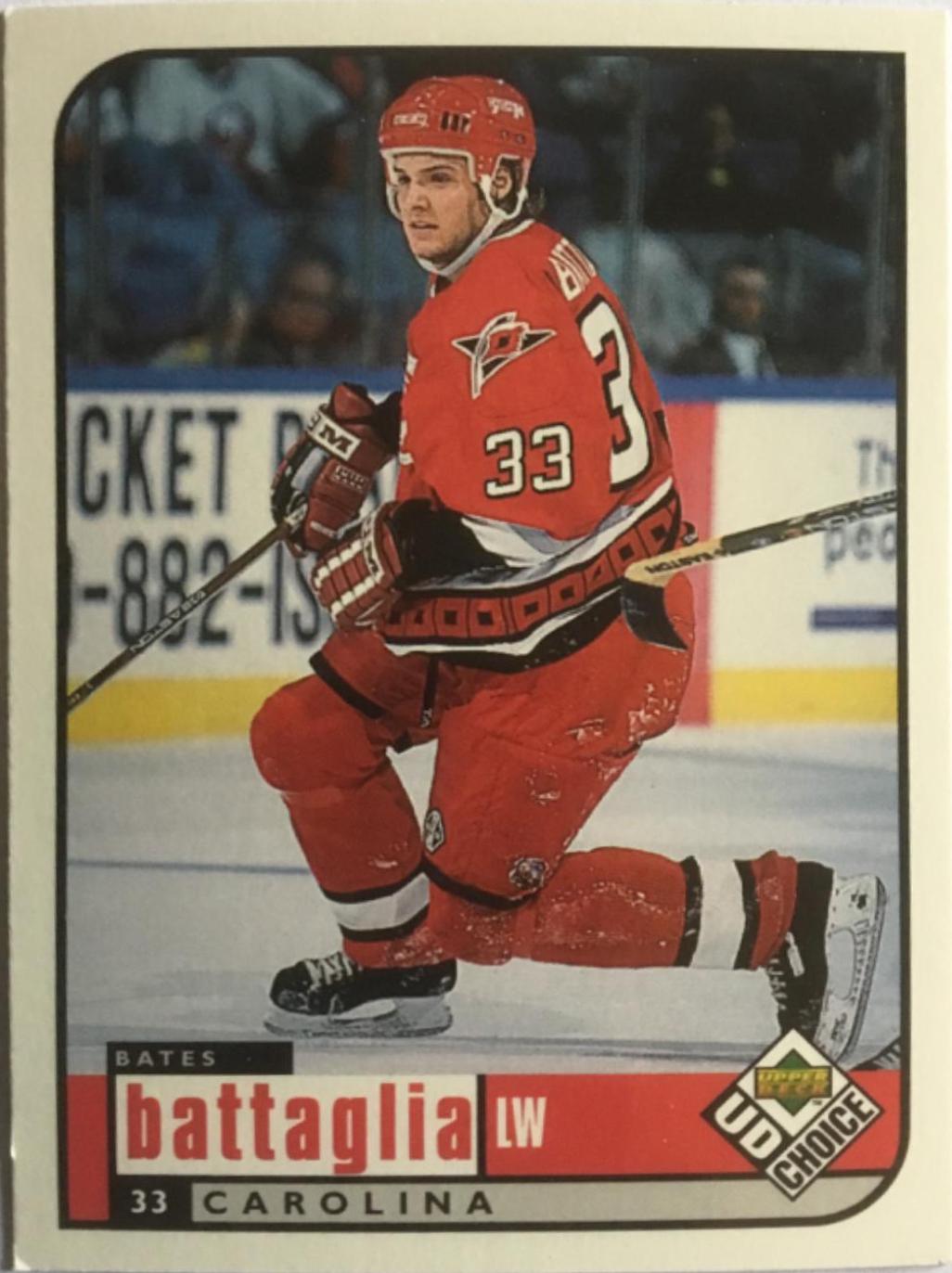 Bates Battaglia #38 Hockey Cards 1998 Upper Deck