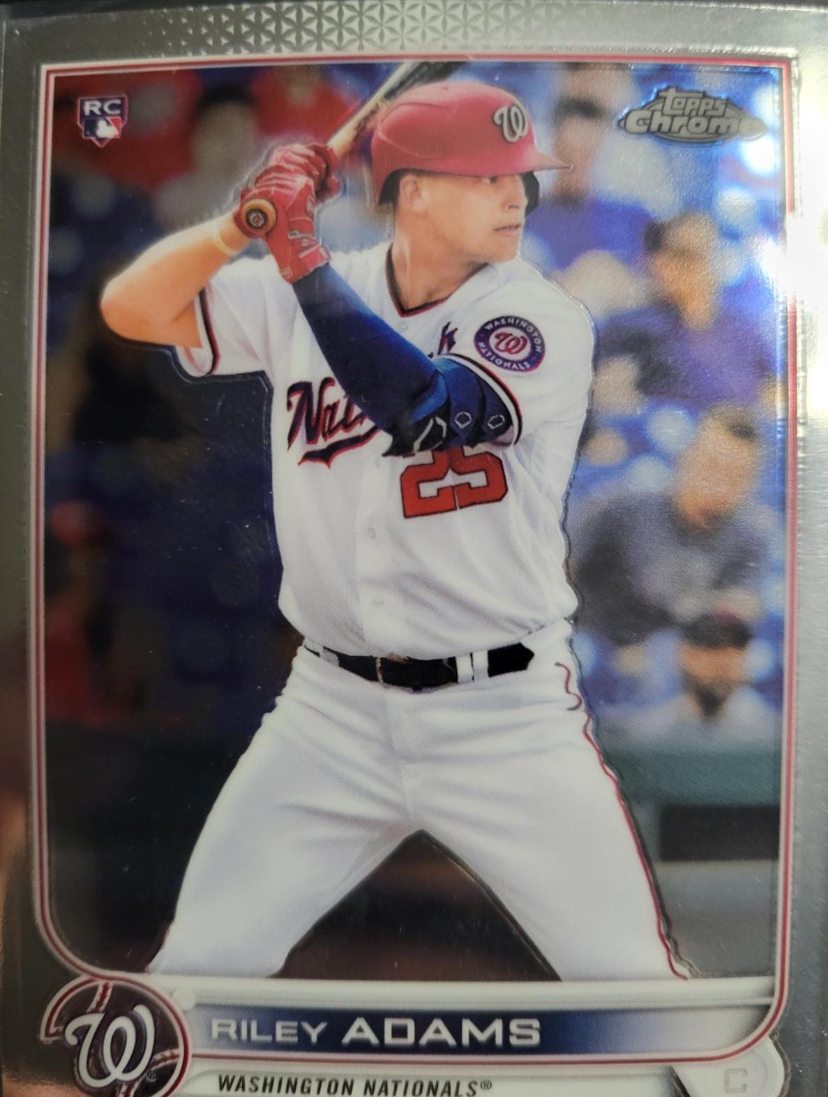 Riley Adams #103 Baseball Cards 2022 Topps Chrome