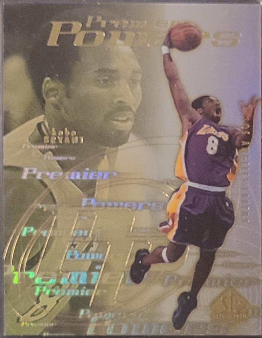 Kobe Bryant #P3 Basketball Cards 2000 SP Authentic Premier Powers