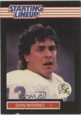 Dan Marino Football Cards 1989 Kenner Starting Lineup