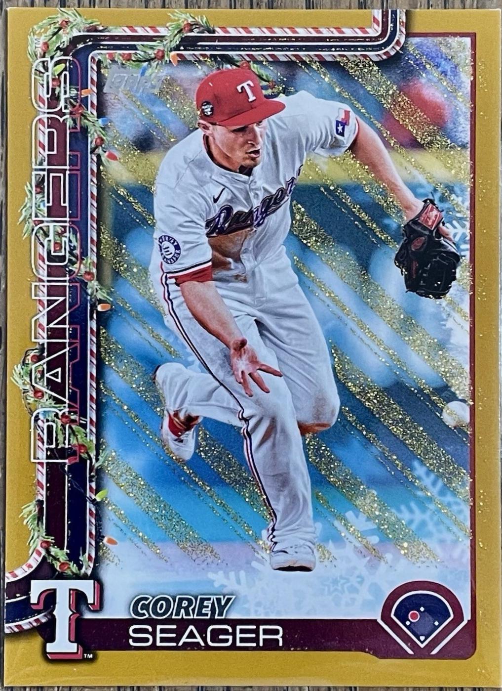 Corey Seager [Glitter] #H125 Prices | 2025 Topps Holiday