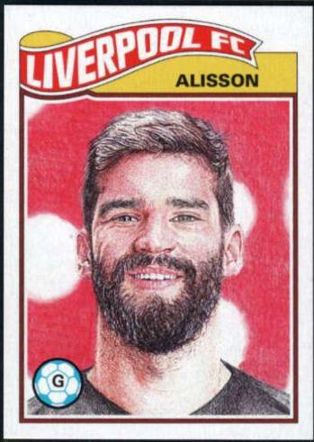 Alisson #95 2019 Topps Living UEFA Champions League