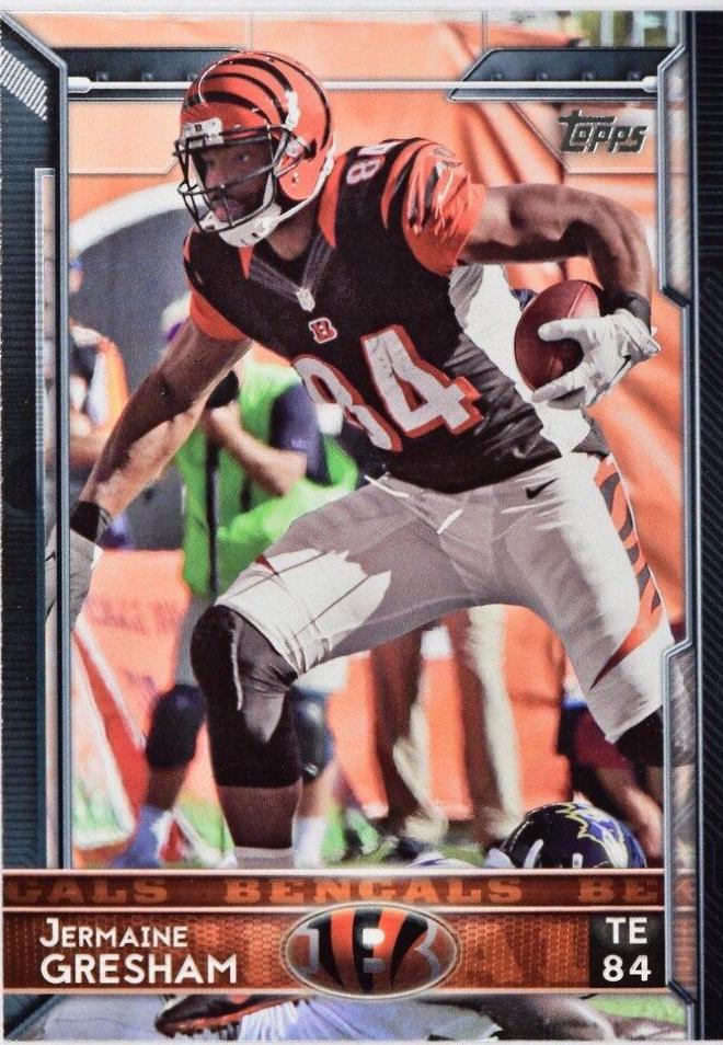 Jermaine Gresham #8 Football Cards 2015 Topps