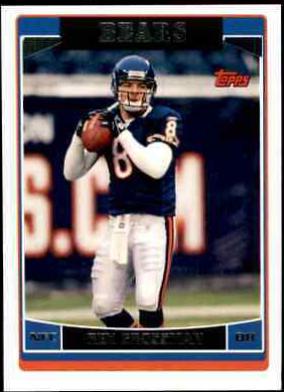 Rex Grossman #8 Football Cards 2006 Topps
