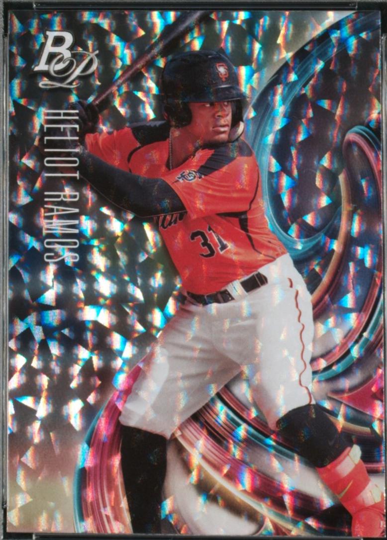 Heliot Ramos #29 2018 Bowman Platinum Top Prospects Baseball