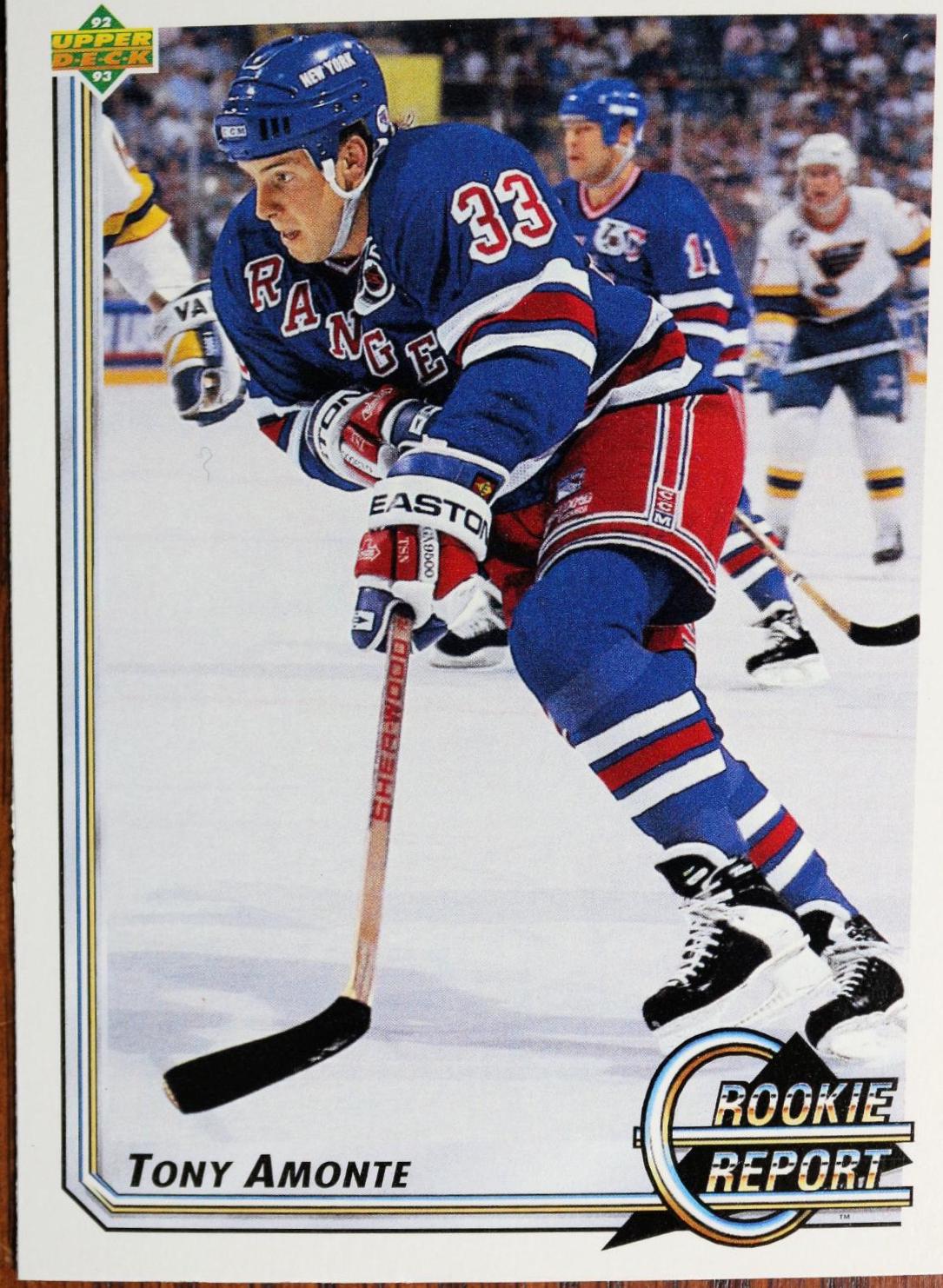 Tony Amonte #359 Hockey Cards 1992 Upper Deck