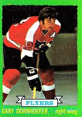Gary Dornhoefer #167 Hockey Cards 1973 Topps