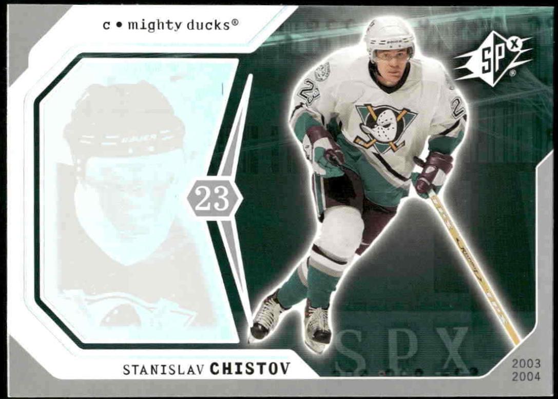 Stanislav Chistov #2 Hockey Cards 2003 SPx