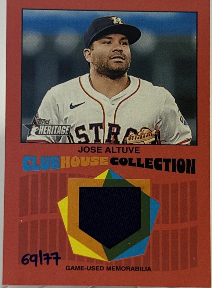 Jose Altuve [Red] #CCR-JA
