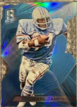 Earl Campbell [Oilers Neon Blue Die Cut] #42