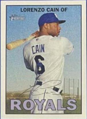 Lorenzo Cain [Mini White Jersey] #479